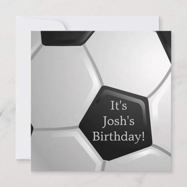 Soccer Invitation (Front)