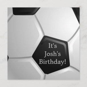 Soccer Invitation