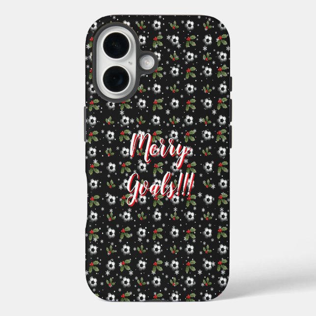 Soccer Iphone case Christmas Soccer Iphone case (Back)