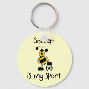 Soccer Is My Sport T-shirts and Gifts Keychain