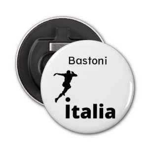Soccer Italy, customizable  Bottle Opener