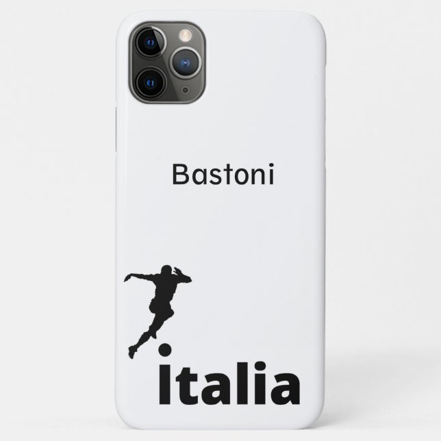 Soccer Italy, customizable  Case-Mate iPhone Case (Back)