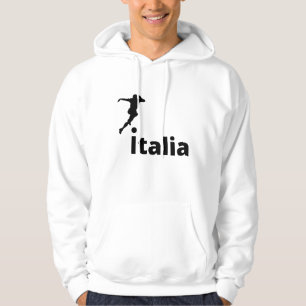 Soccer Italy, customizable Hoodie