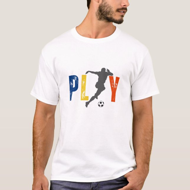 SOCCER JOUER TSHIRT CONCEPTION (Devant)