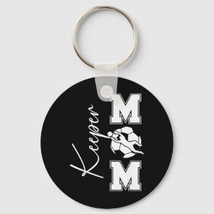 Soccer Keeper Mom Of A Soccer Goalkeeper Mom Keychain