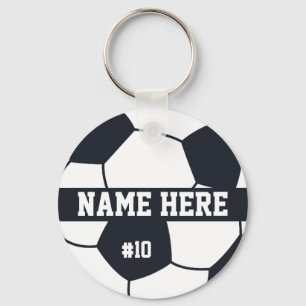 Soccer Keychain Player Team Futbol Sports Gifts