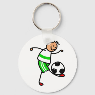 Soccer Kid Keychain