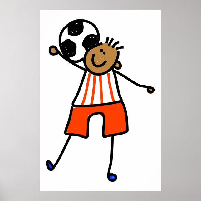 Soccer Kid Poster (Front)