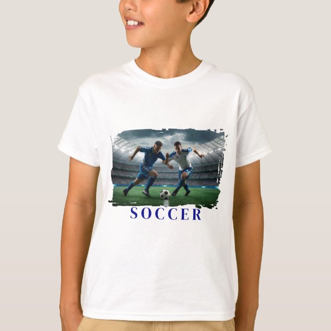 Soccer Kids Hanes T-shirt (Front)