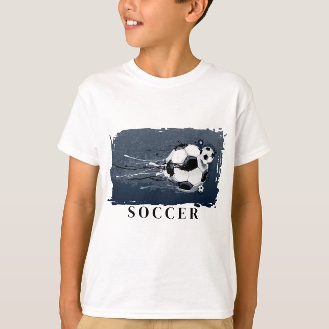 Soccer Kids Hanes T-shirt (Front)
