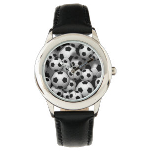 Soccer Kid's Stainless Steel Watch