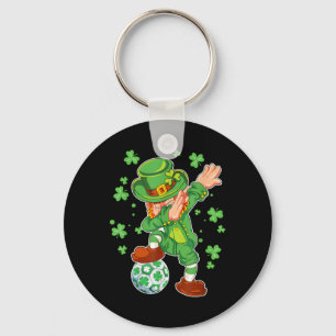 Soccer Leprechaun St Patricks Day Boys Girls Men S Keychain