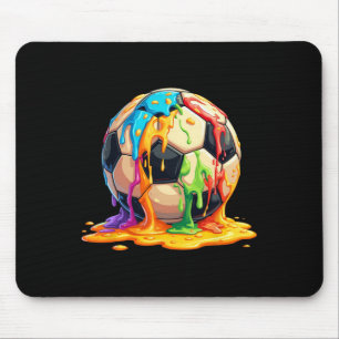 Soccer Ll Color Cream Drip Youth Drip Soccer For G Mouse Pad