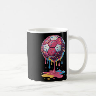 Soccer Ll Drip Ice Cream Drip Men Women Game Socce Coffee Mug