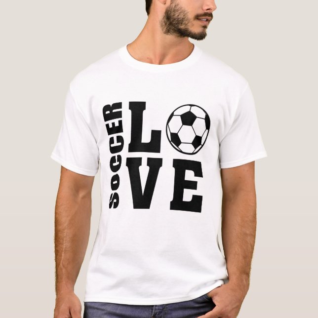 Soccer Love, Soccer T-shirt (Front)