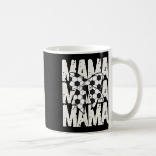 Soccer Mama Coquette Bow Sports Mom Cute Soccer Ga Coffee Mug