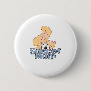 Soccer Mom 2 Inch Round Button