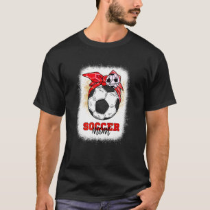 Soccer Mom Bun Ball Mother's Day 2022  Soccer Mom T-Shirt