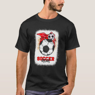 Soccer Mom Bun Ball Mother's Day 2022 Soccer Mom T-Shirt