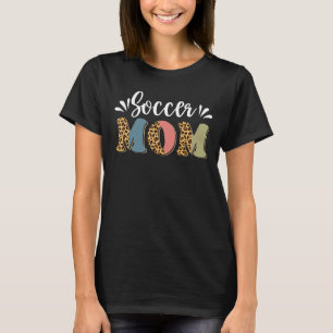 Soccer Mom Cute Mom Life Soccer Game Day Cheer Mom T-Shirt