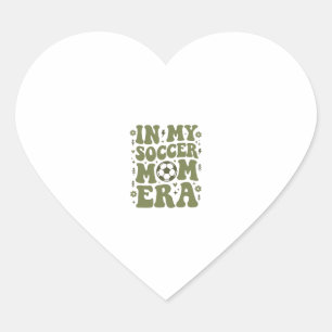 Soccer Mom Era Vintage Sports Mom Shirt Design_1 Heart Sticker