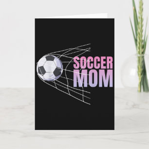 Soccer Mom Football Sport Footballer Soccer Player Card