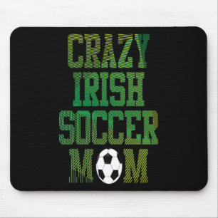Soccer Mom Funny T Shirt Womens Novelty Shirt Tee  Mouse Pad