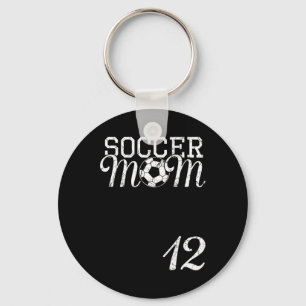 Soccer Mom Jersey Number 12 Favourite Player #12 T Keychain