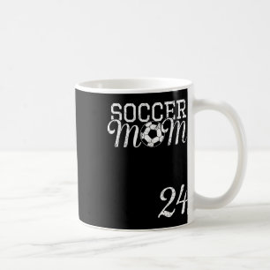 Soccer Mom Jersey Number 24 Favourite Player #24 T Coffee Mug