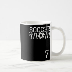 Soccer Mom Jersey Number 7 Favourite Player #7 Tea Coffee Mug