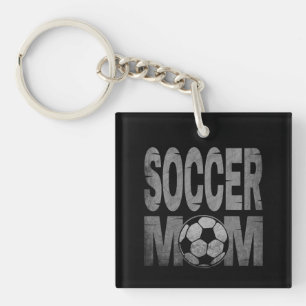SOCCER MOM  KEYCHAIN