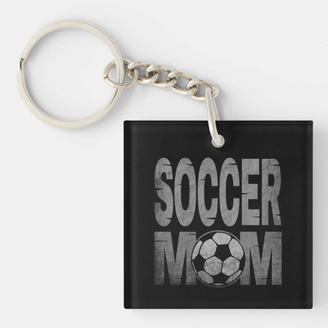 SOCCER MOM  KEYCHAIN (Front)