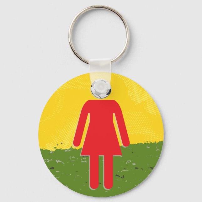Soccer Mom Keychain (Front)