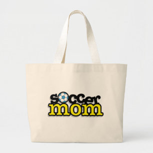 Soccer Mom Large Tote Bag
