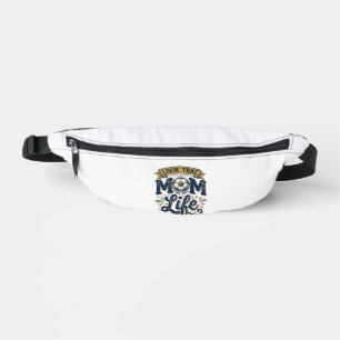 Soccer Mom Life Vintage Engraving Shirt Design_1 Fanny Pack