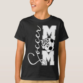 Soccer Mom Mother Family Matching Birthday Team Su T-Shirt