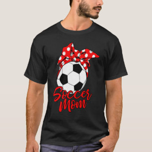 Soccer Mom Mother's Day Cute Mom Game Day Vibes T-Shirt
