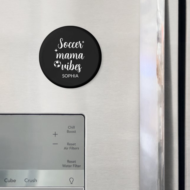 Soccer Mom Mothers day gift for mom Magnet (In Situ (Fridge))