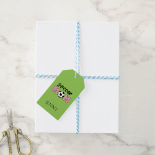 Soccer Mom Mother's Day Personalize Gift Tags