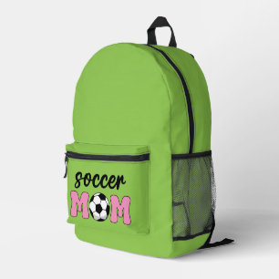 Soccer Mom Mother's Day Printed Backpack