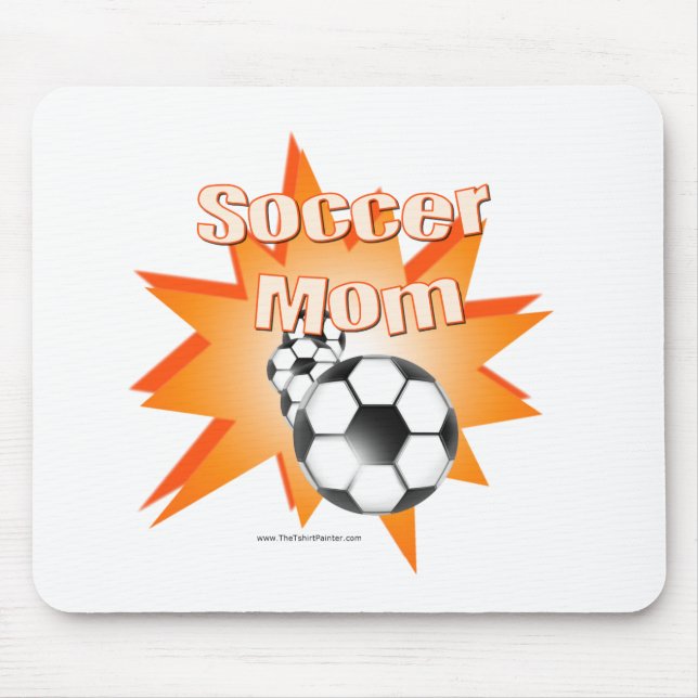 Soccer Mom Mouse Pad (Front)
