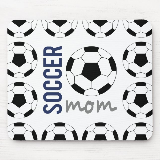 Soccer Mom Mouse Pad (Front)