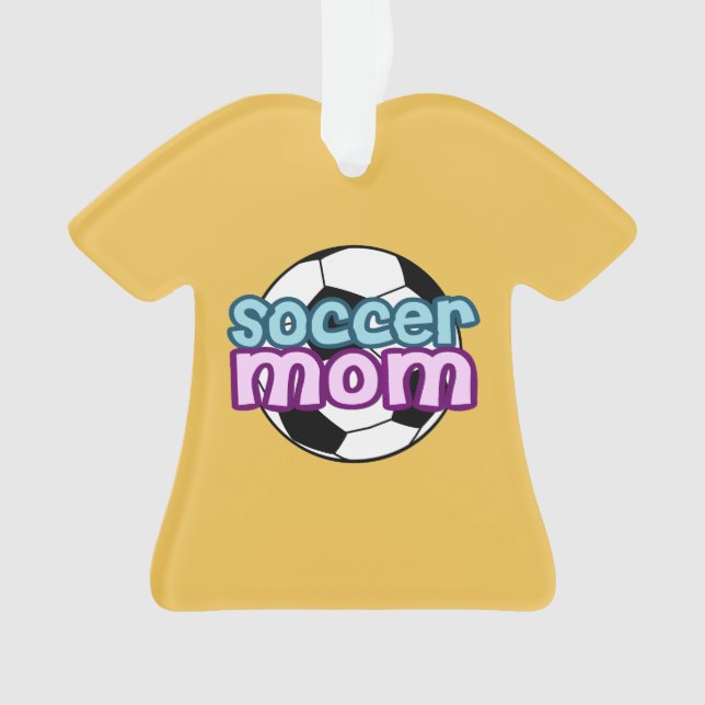 Soccer Mom Ornament (Front)