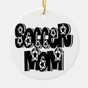 SOCCER MOM ORNAMENT