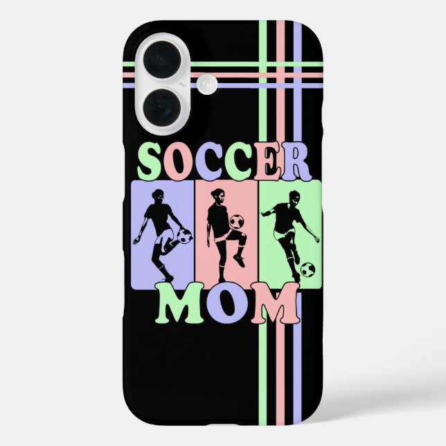 Soccer Mom Pastels Case-Mate iPhone Case (Back)