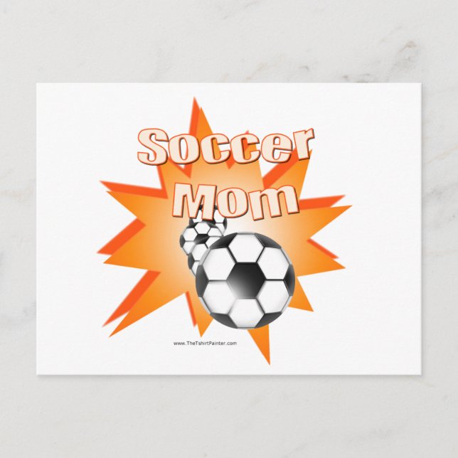 Soccer Mom Postcard (Front)