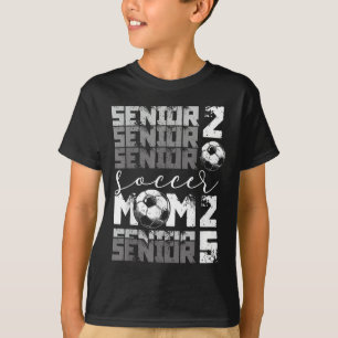 Soccer Mom Senior 2025 High School Graduation Outf T-Shirt
