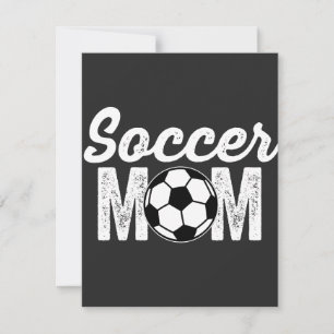 soccer mom thank you card