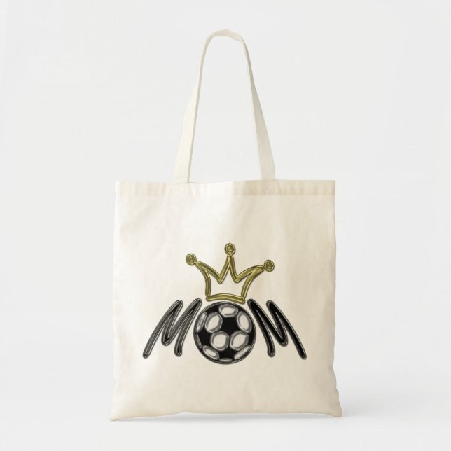 Soccer MOM Tote Bag (Front)