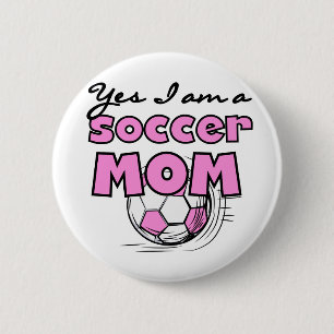 Soccer Mom  Tshirts and Gifts 2 Inch Round Button
